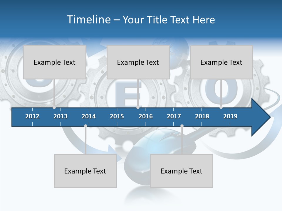 Motion Analyst Gears PowerPoint Template