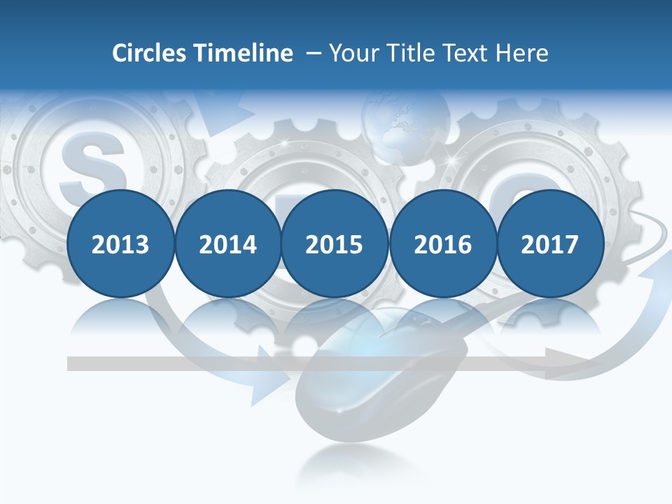 Motion Analyst Gears PowerPoint Template