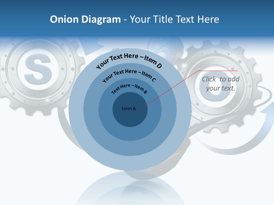 Motion Analyst Gears PowerPoint Template