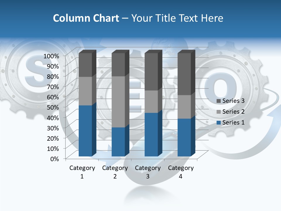 Motion Analyst Gears PowerPoint Template