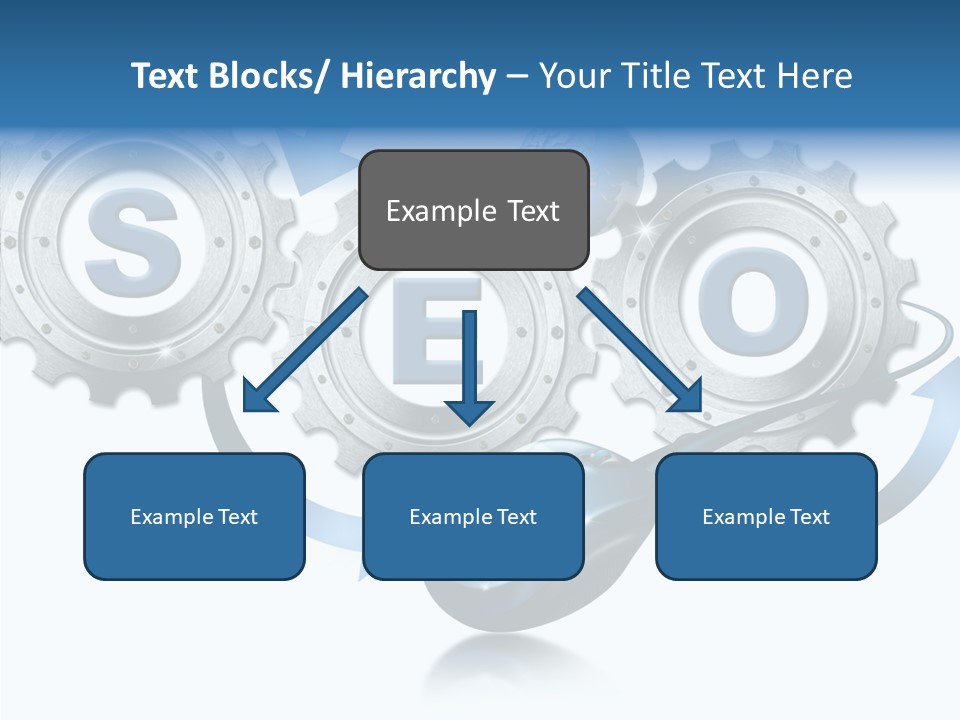 Motion Analyst Gears PowerPoint Template