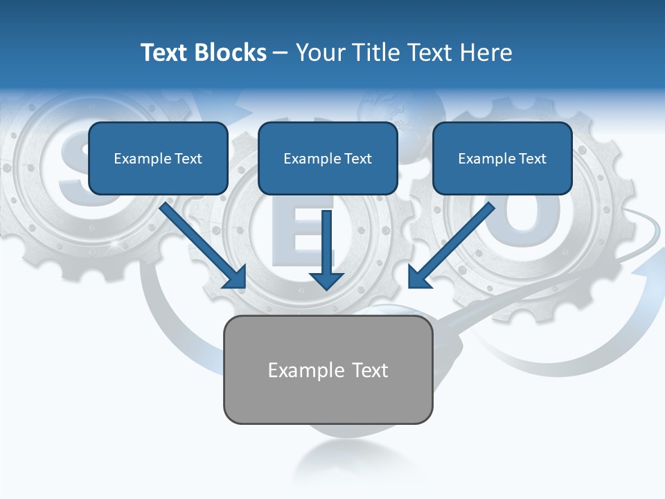 Motion Analyst Gears PowerPoint Template