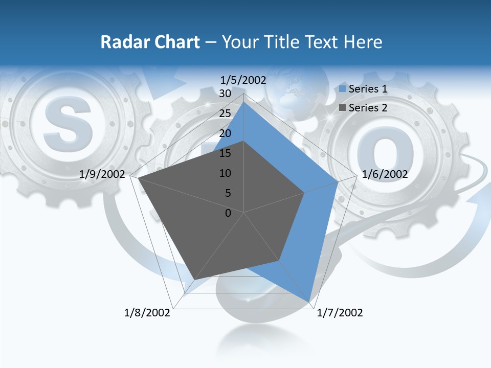 Motion Analyst Gears PowerPoint Template