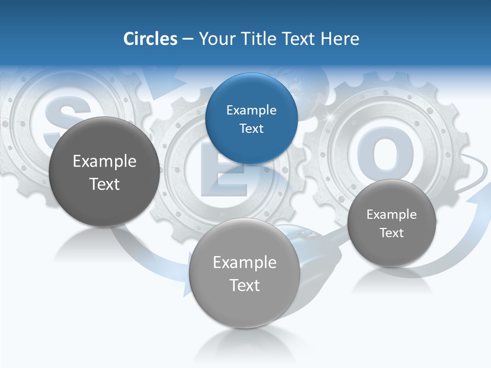 Motion Analyst Gears PowerPoint Template