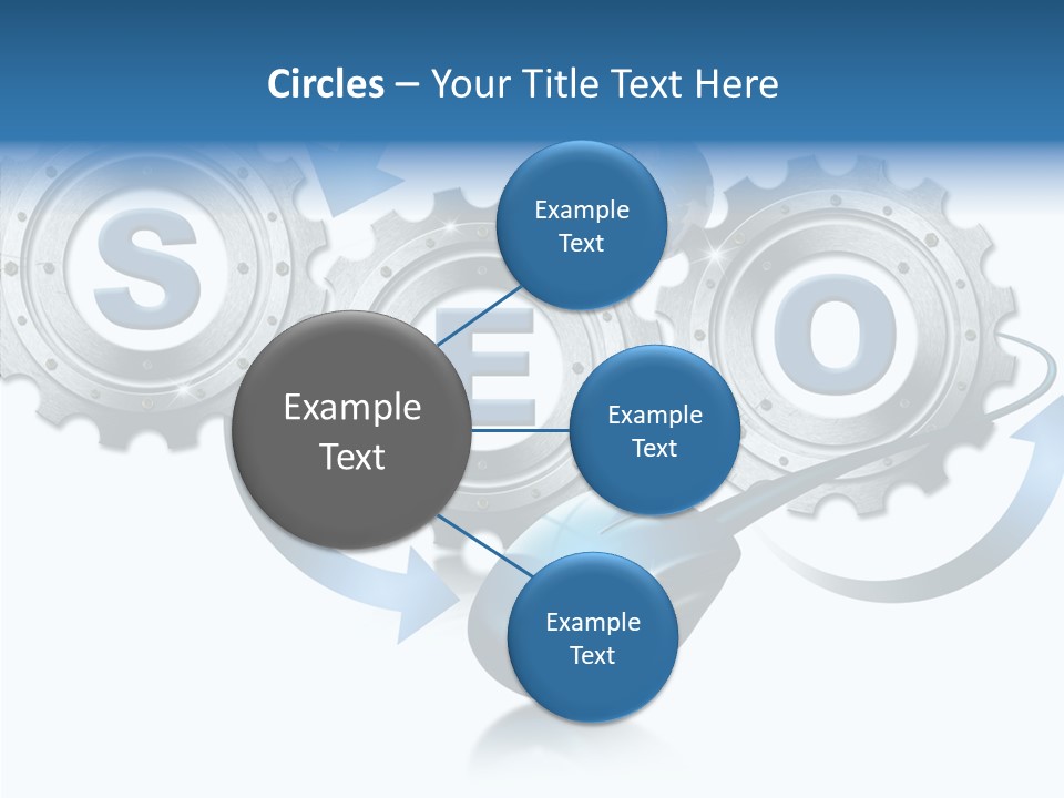 Motion Analyst Gears PowerPoint Template