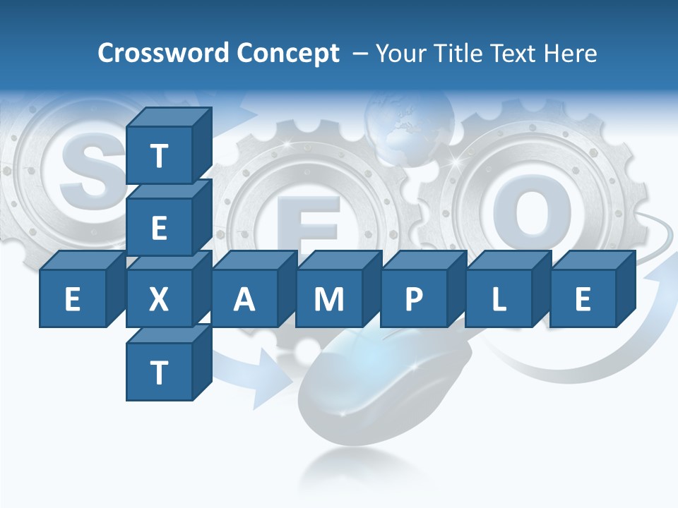 Motion Analyst Gears PowerPoint Template