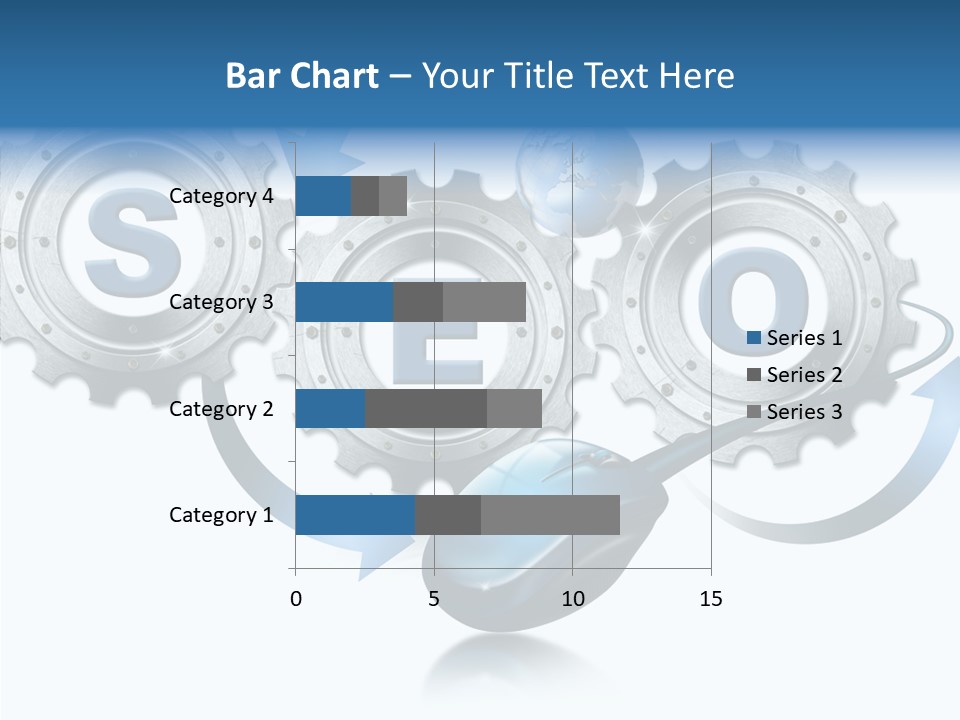 Motion Analyst Gears PowerPoint Template