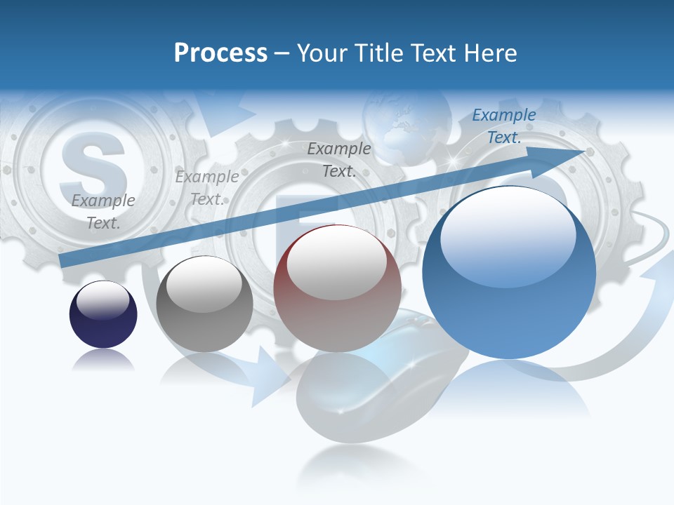 Motion Analyst Gears PowerPoint Template