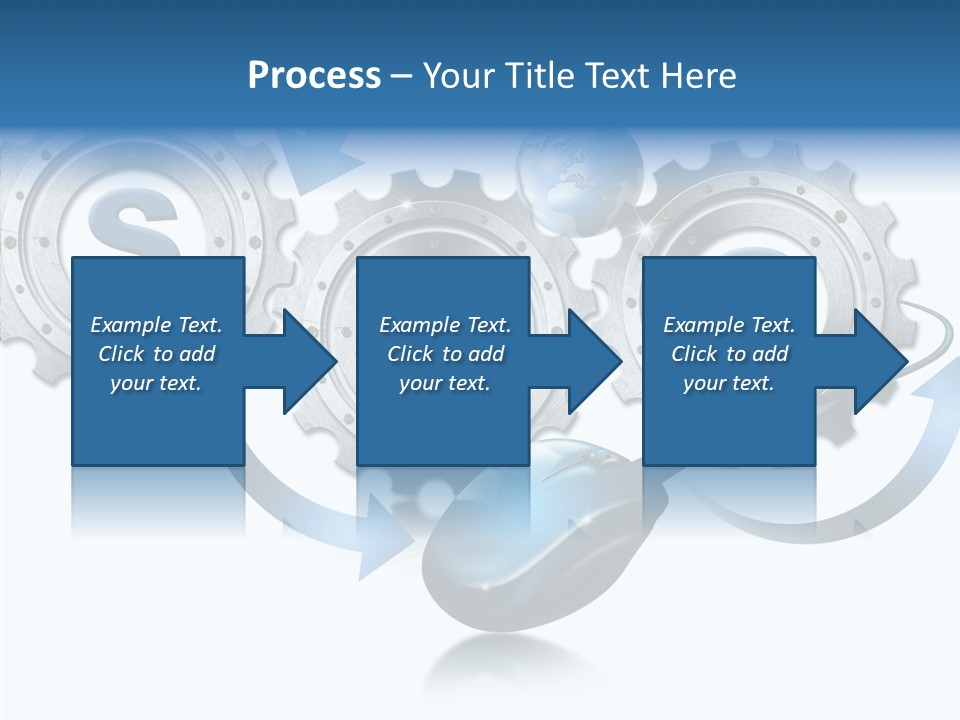 Motion Analyst Gears PowerPoint Template