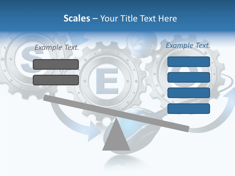 Motion Analyst Gears PowerPoint Template