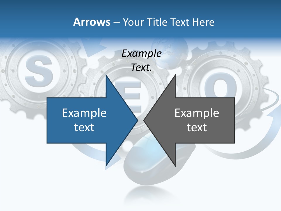 Motion Analyst Gears PowerPoint Template