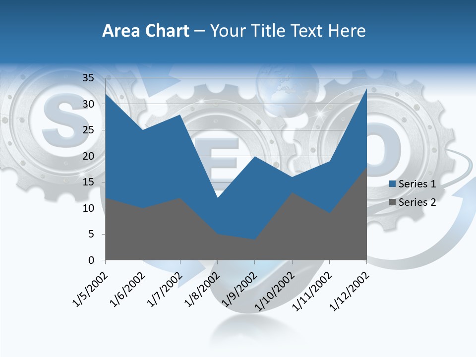 Motion Analyst Gears PowerPoint Template