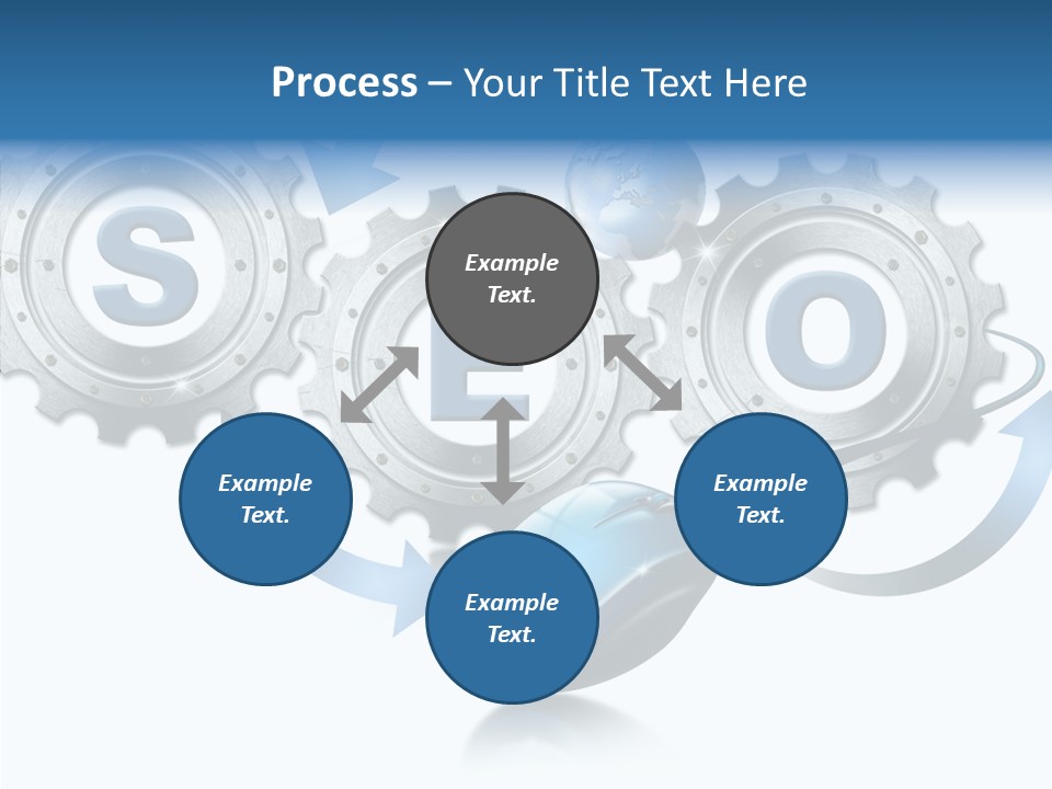 Motion Analyst Gears PowerPoint Template