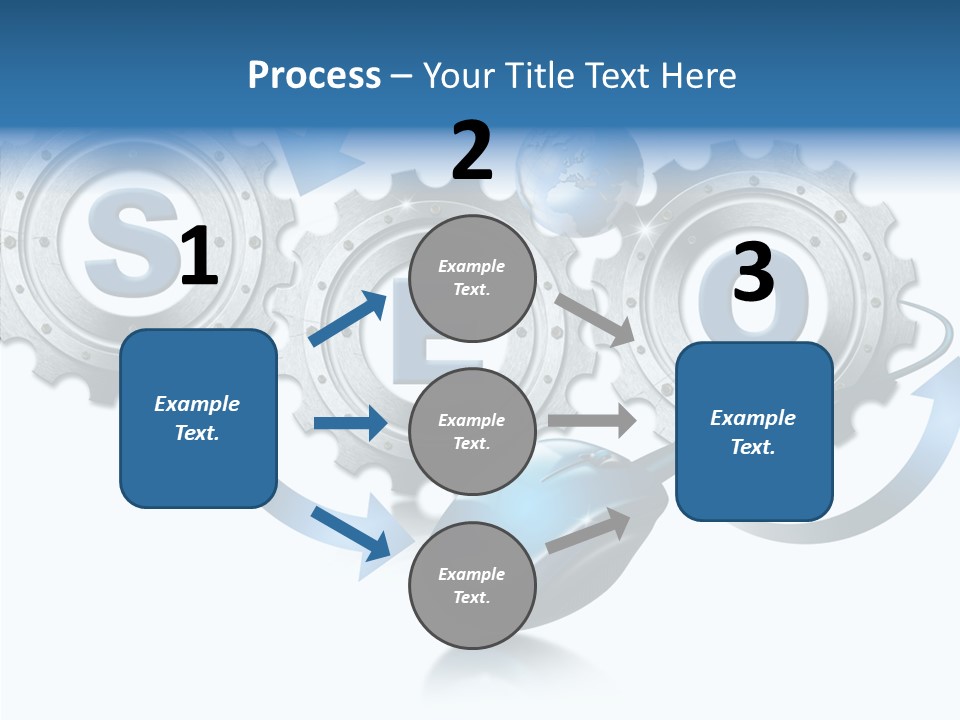 Motion Analyst Gears PowerPoint Template