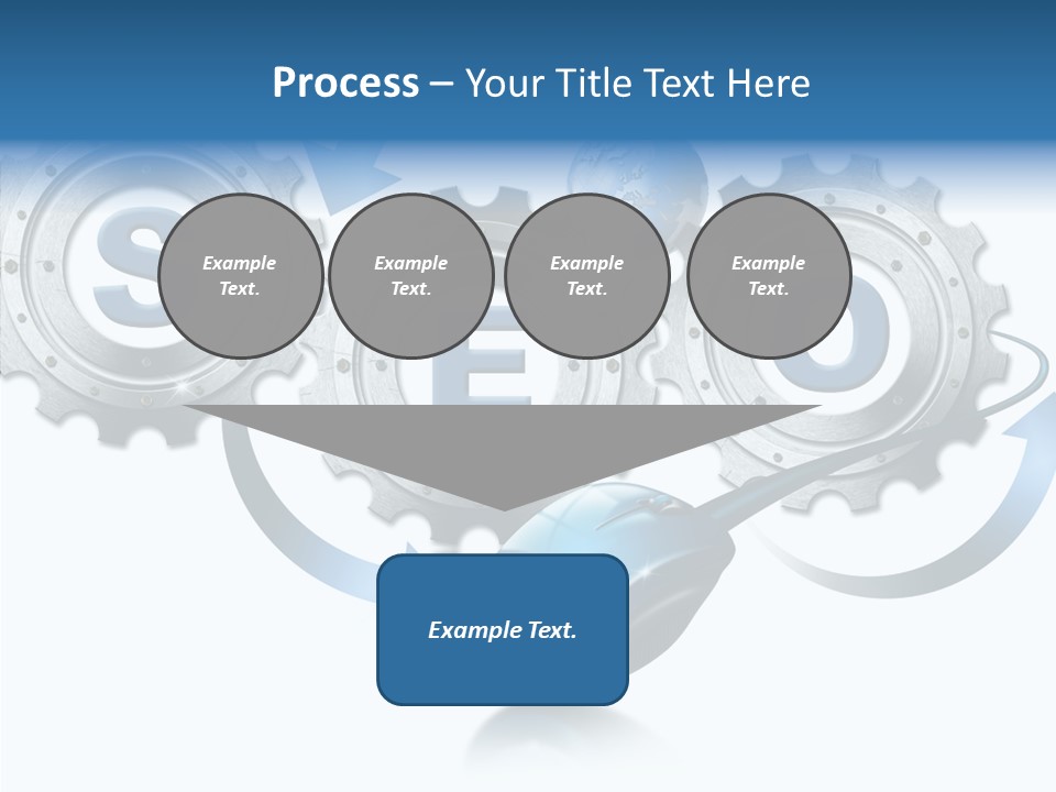 Motion Analyst Gears PowerPoint Template