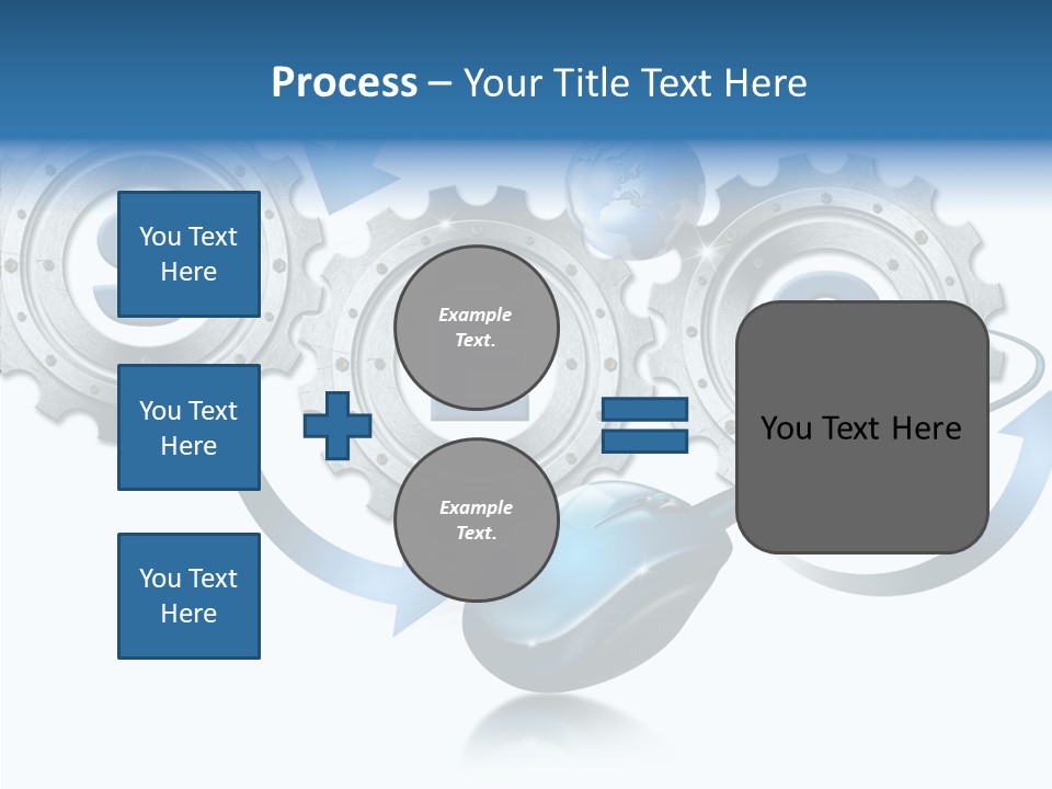 Motion Analyst Gears PowerPoint Template