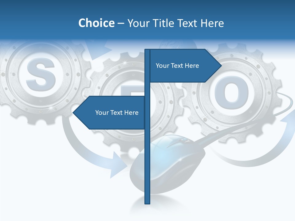 Motion Analyst Gears PowerPoint Template