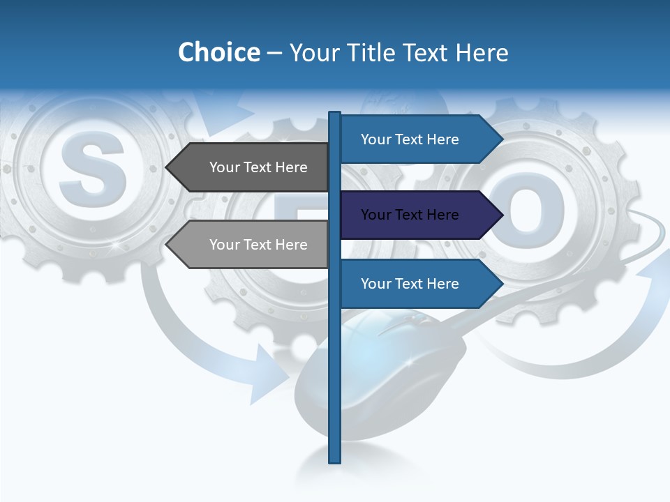 Motion Analyst Gears PowerPoint Template