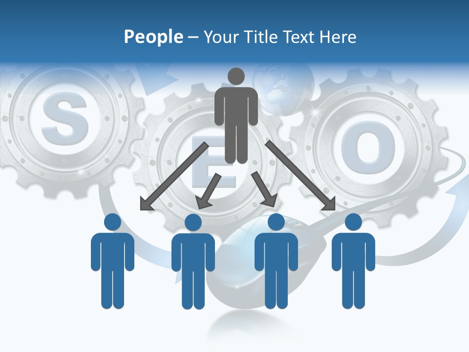 Motion Analyst Gears PowerPoint Template