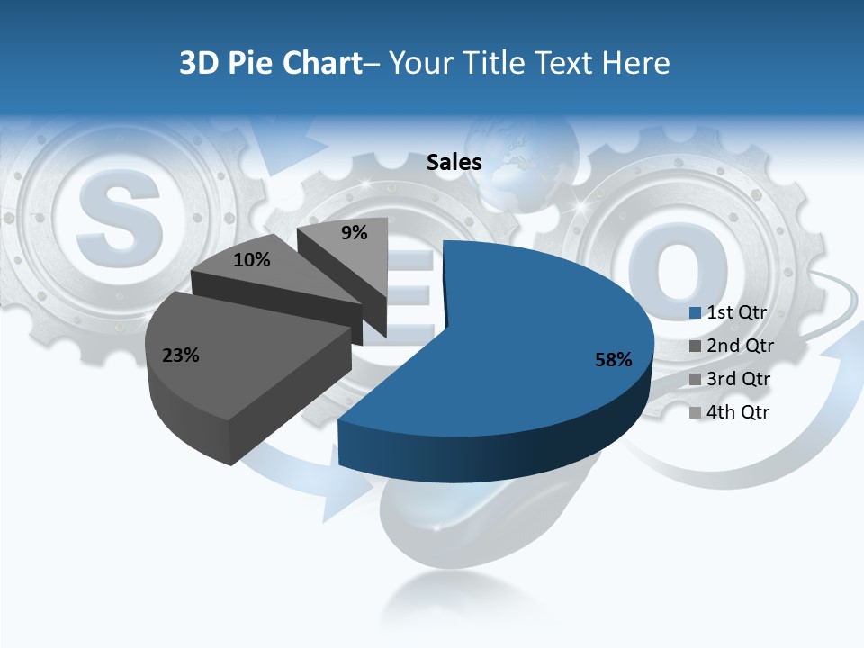 Motion Analyst Gears PowerPoint Template