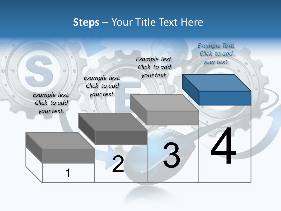 Motion Analyst Gears PowerPoint Template