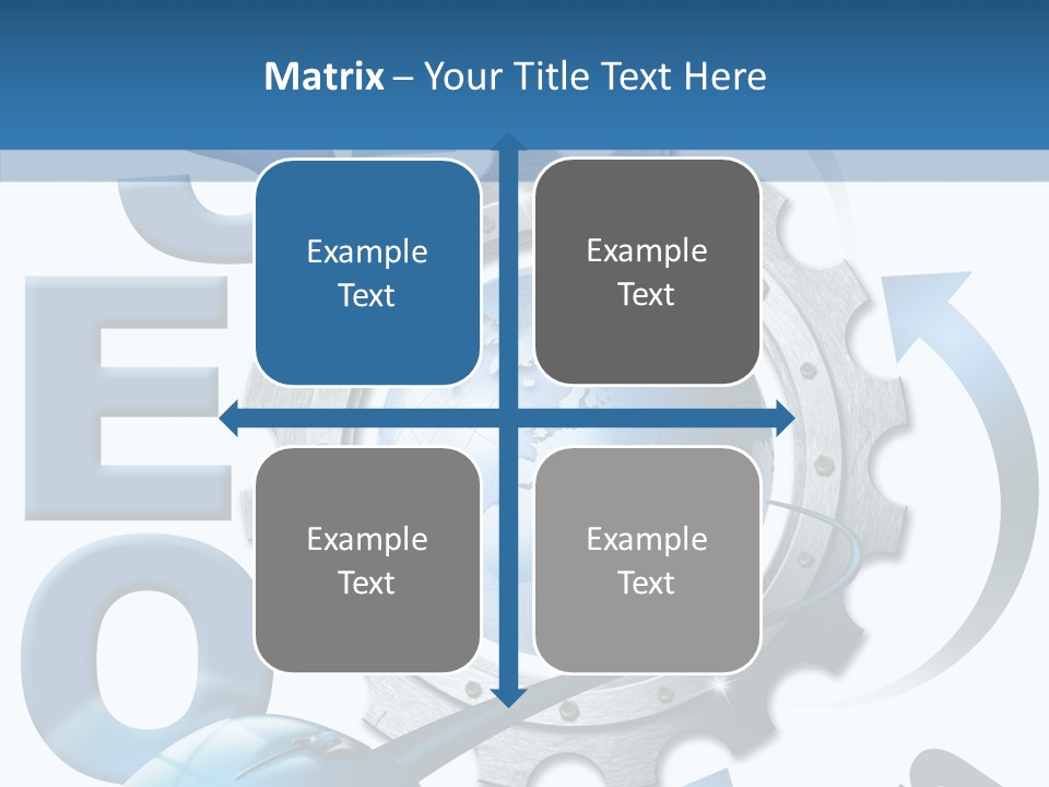 Improve Positioning Development PowerPoint Template