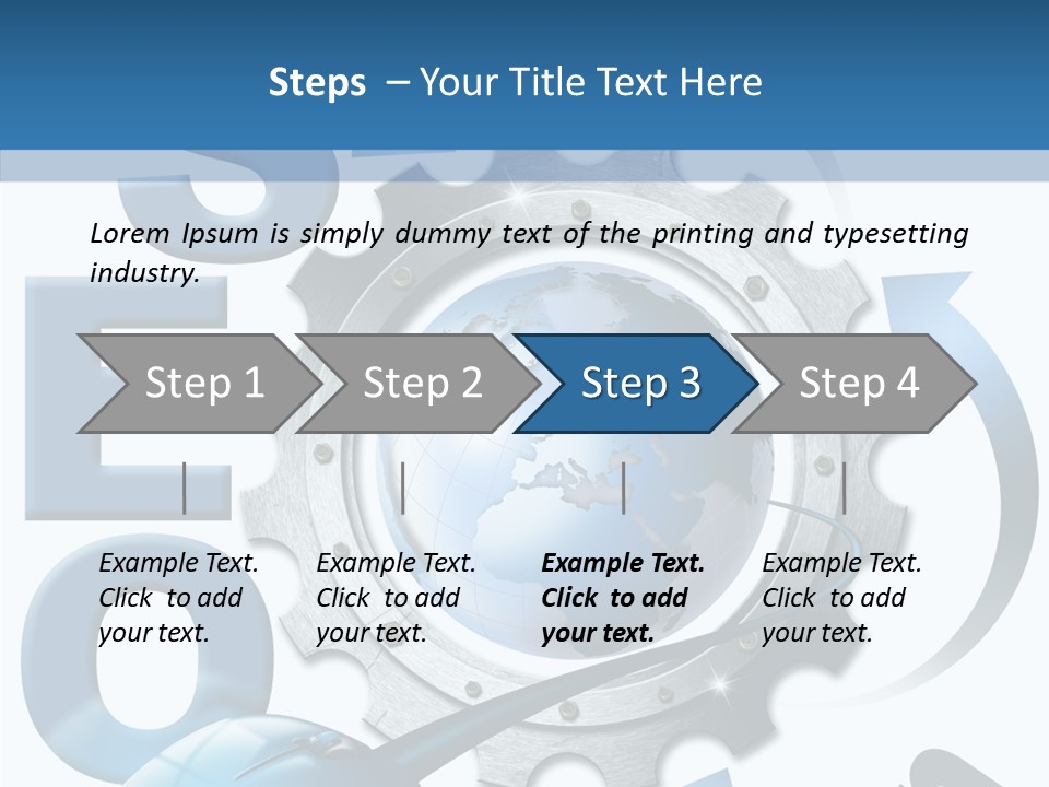 Improve Positioning Development PowerPoint Template