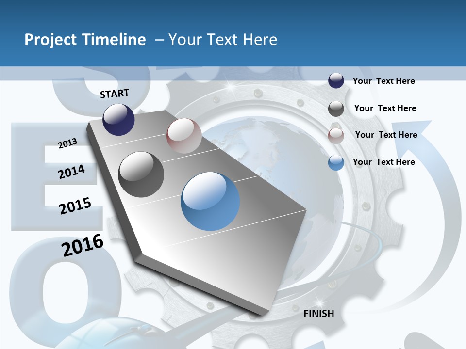Improve Positioning Development PowerPoint Template