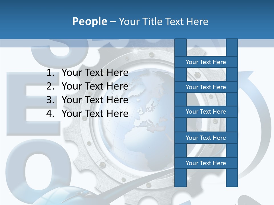 Improve Positioning Development PowerPoint Template