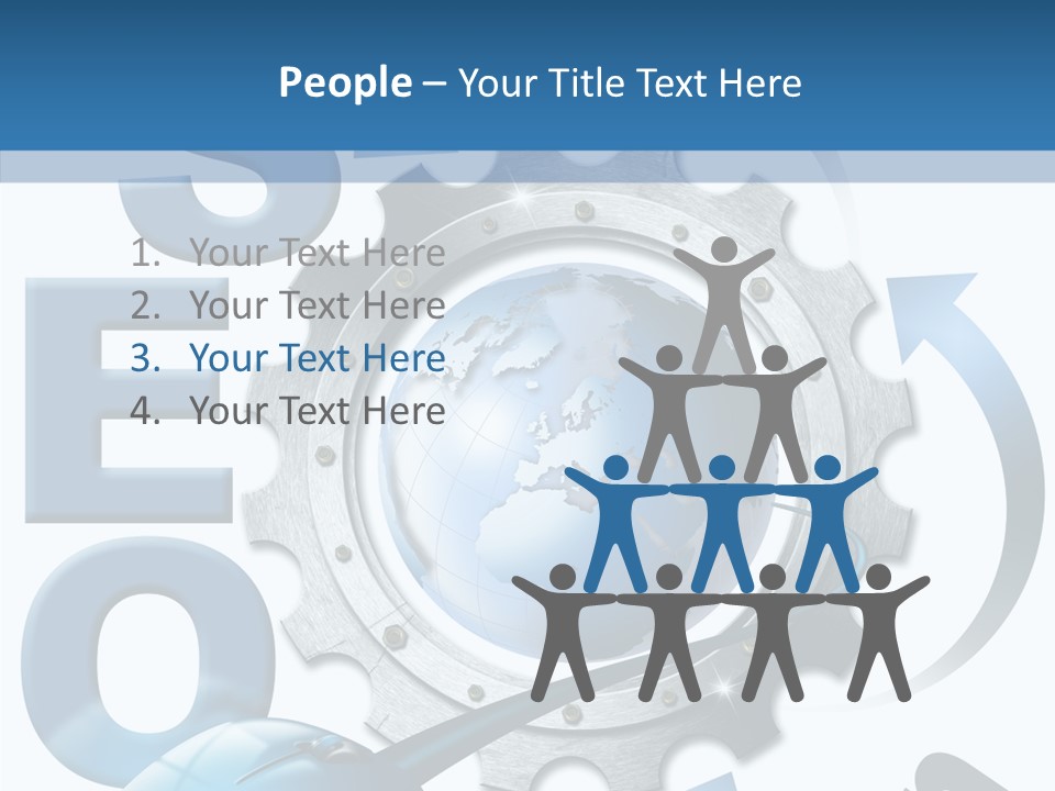 Improve Positioning Development PowerPoint Template