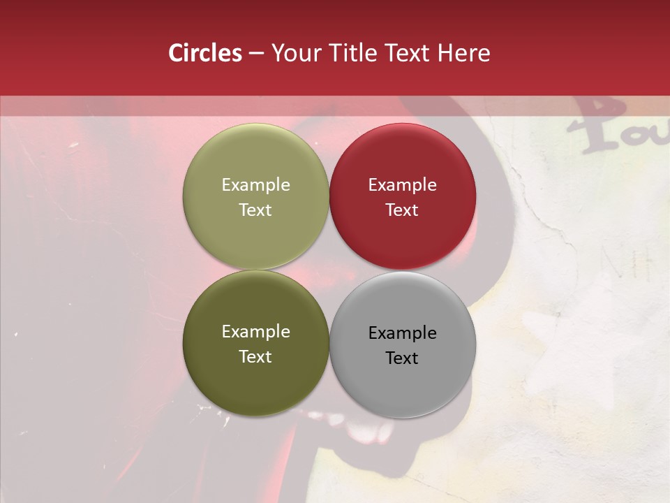 Profile Character Degradation PowerPoint Template