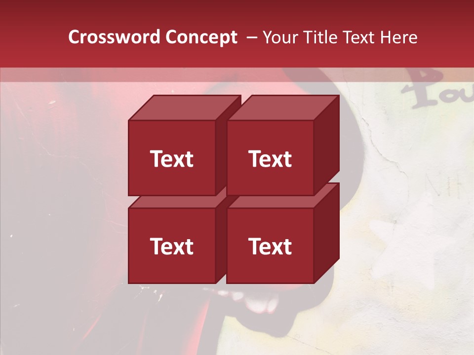 Profile Character Degradation PowerPoint Template