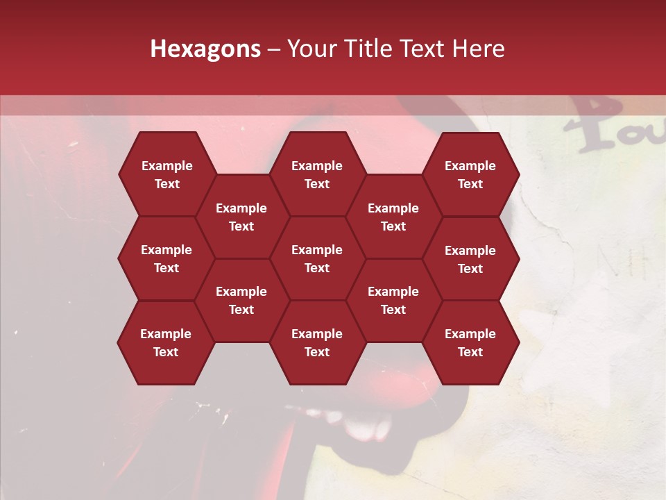 Profile Character Degradation PowerPoint Template