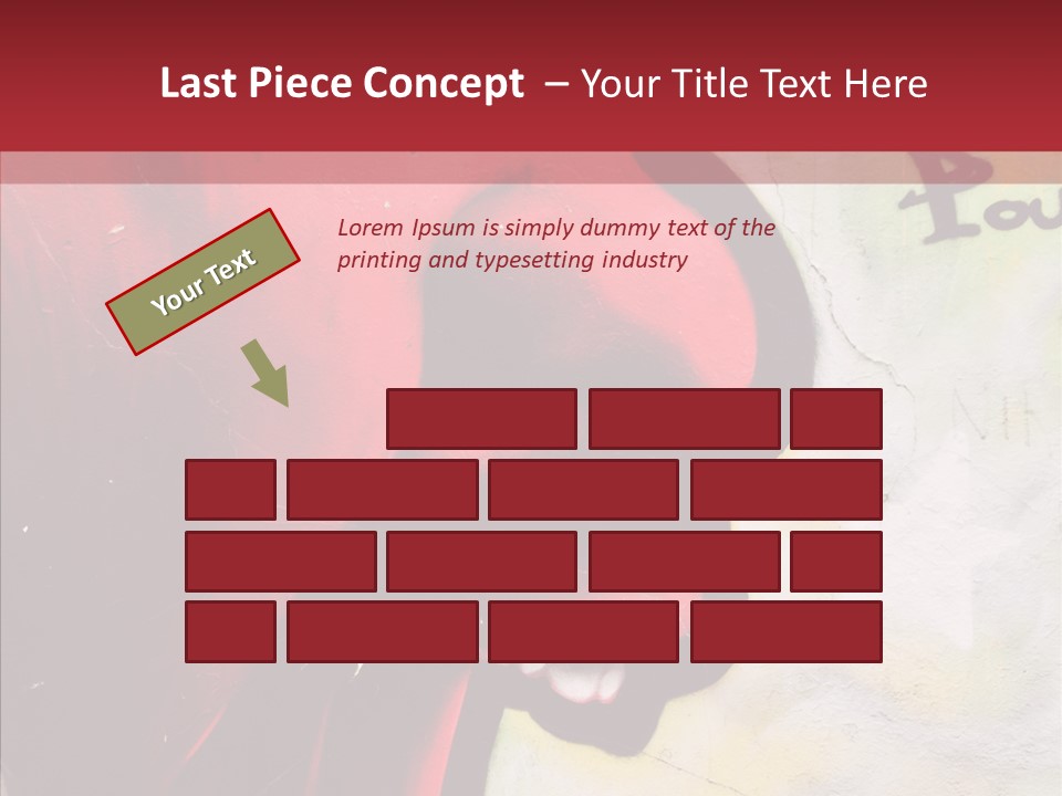 Profile Character Degradation PowerPoint Template