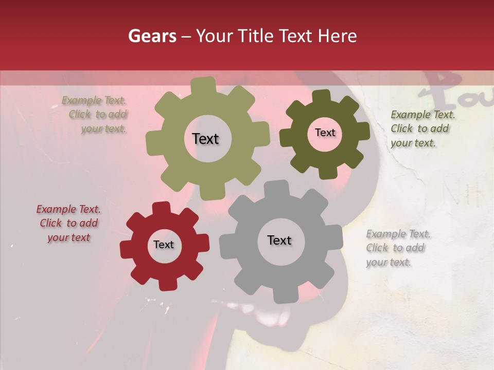 Profile Character Degradation PowerPoint Template