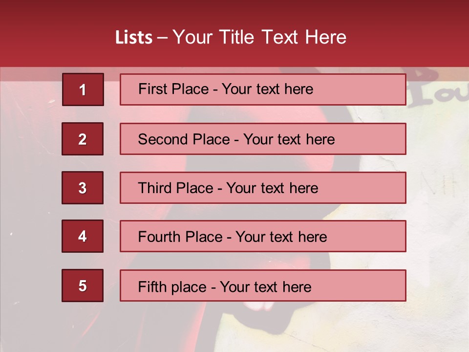 Profile Character Degradation PowerPoint Template