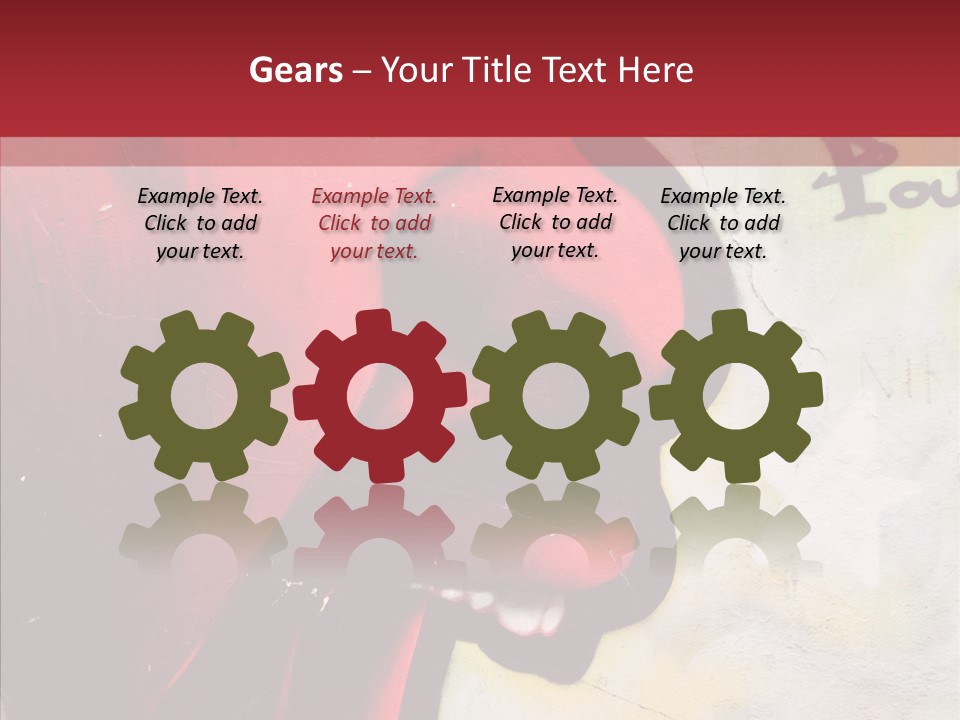 Profile Character Degradation PowerPoint Template