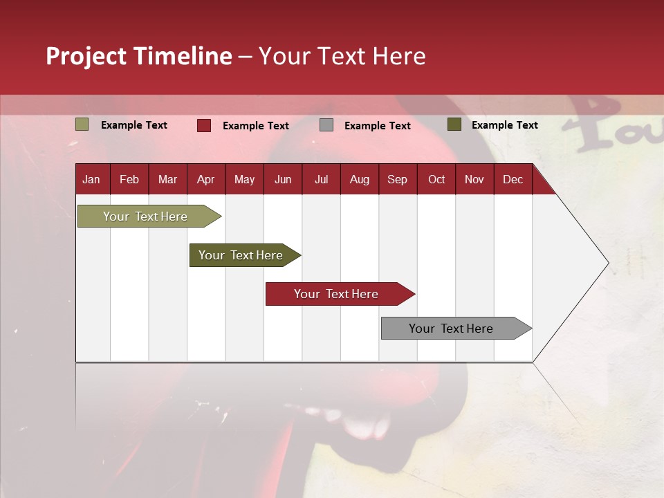 Profile Character Degradation PowerPoint Template