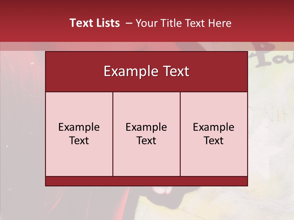 Profile Character Degradation PowerPoint Template
