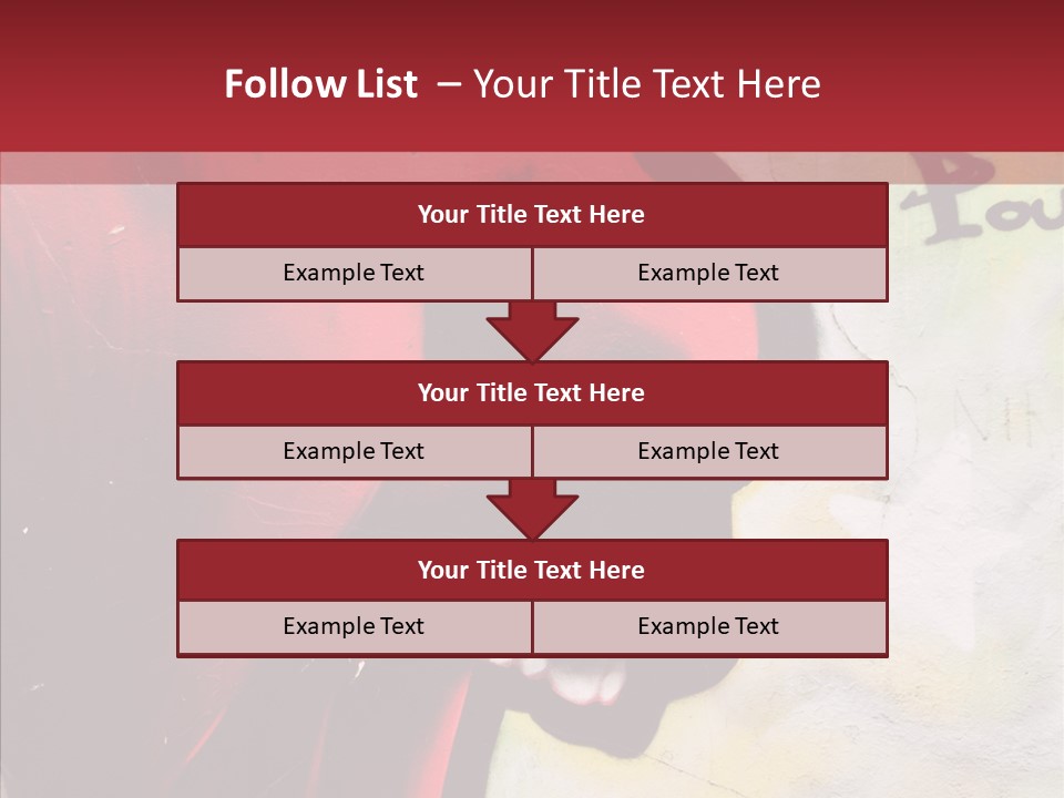 Profile Character Degradation PowerPoint Template