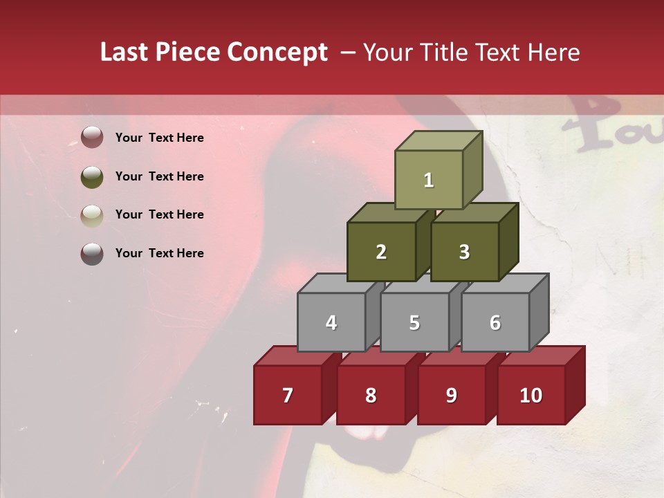 Profile Character Degradation PowerPoint Template