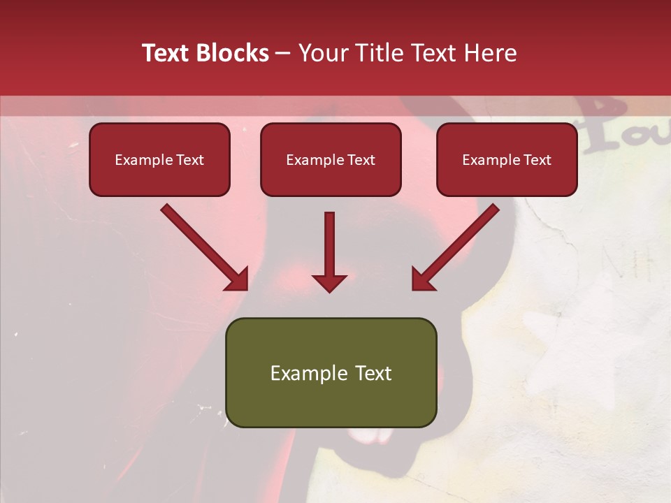 Profile Character Degradation PowerPoint Template