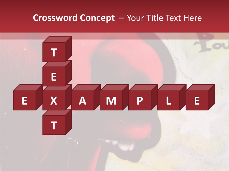 Profile Character Degradation PowerPoint Template