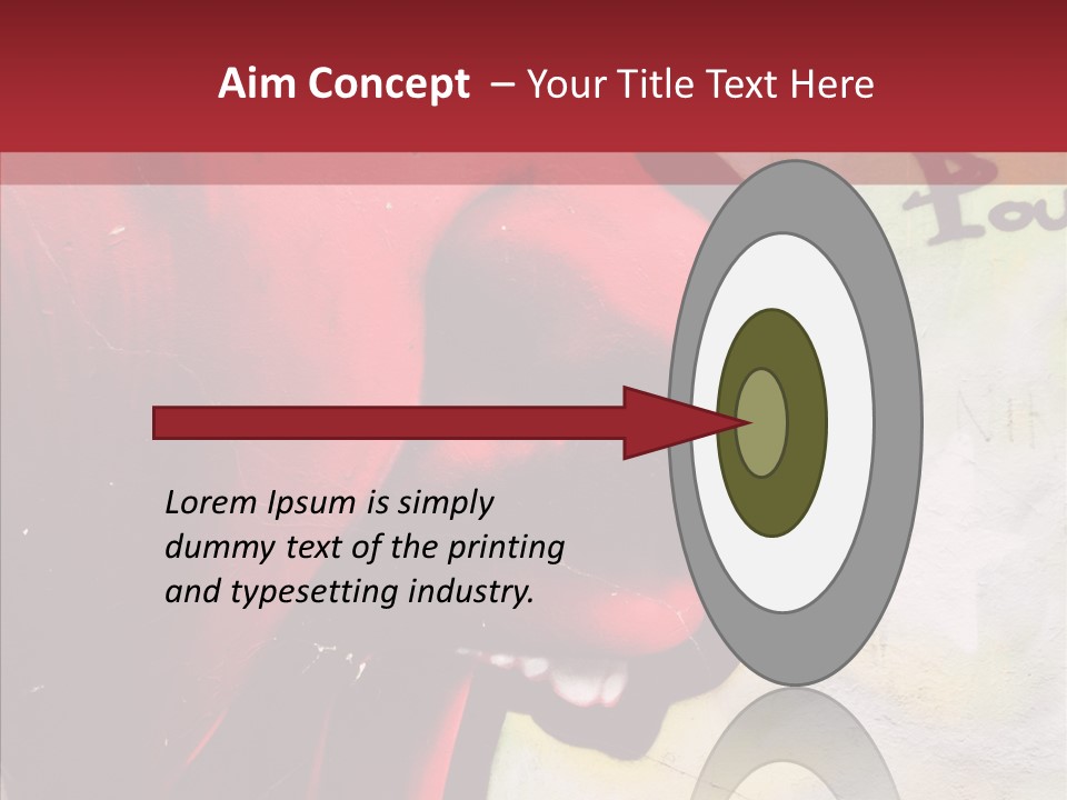 Profile Character Degradation PowerPoint Template