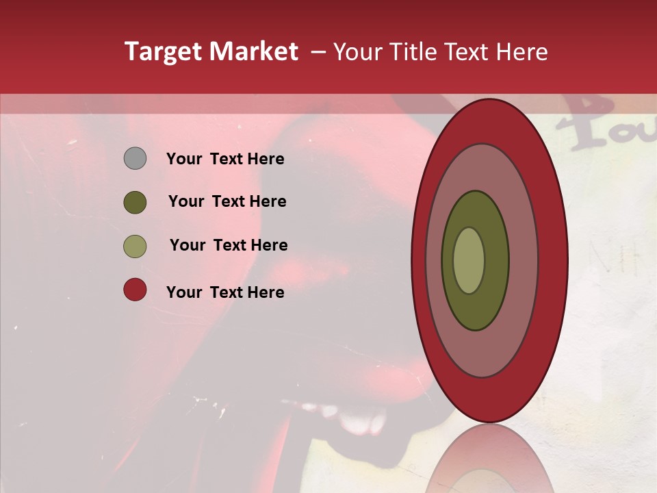 Profile Character Degradation PowerPoint Template