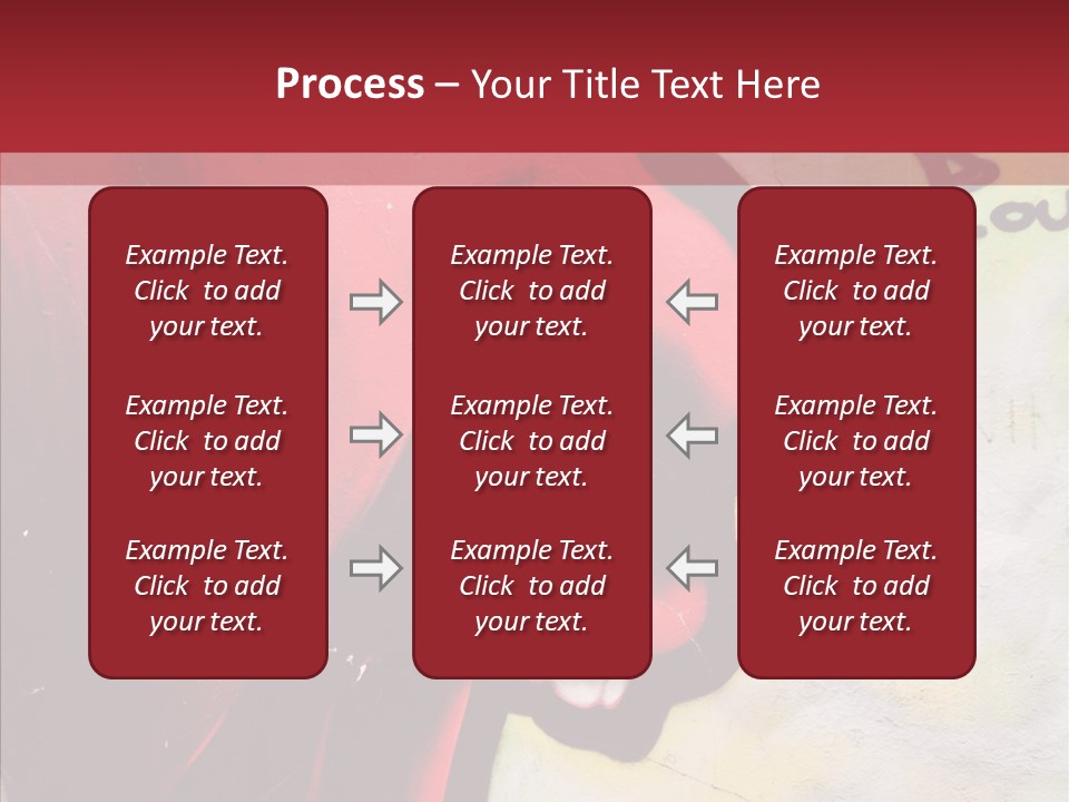 Profile Character Degradation PowerPoint Template
