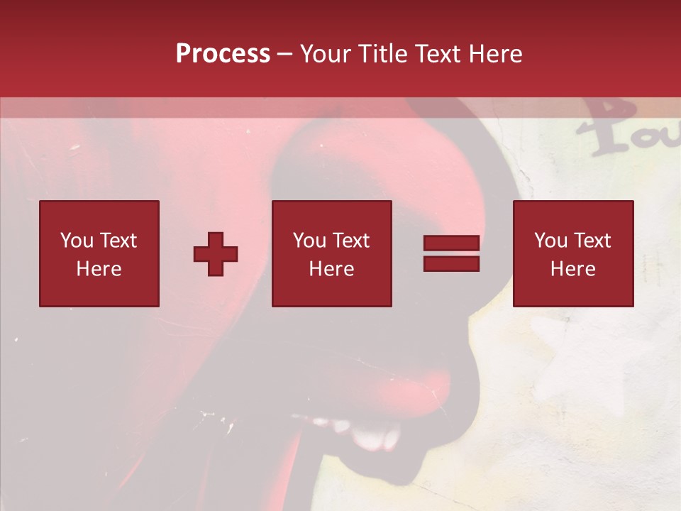 Profile Character Degradation PowerPoint Template