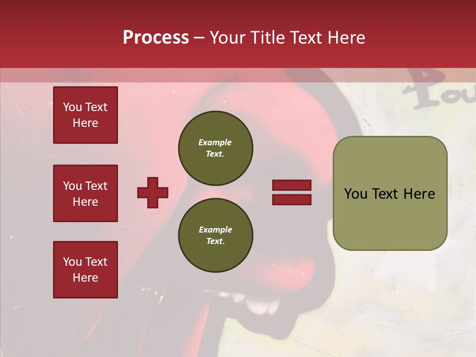 Profile Character Degradation PowerPoint Template