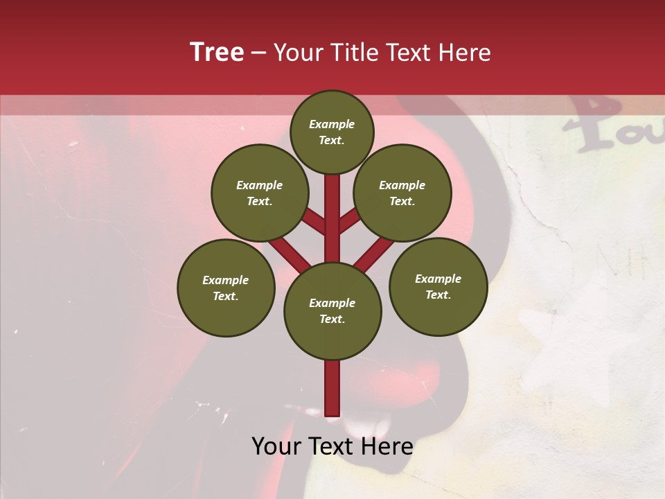 Profile Character Degradation PowerPoint Template