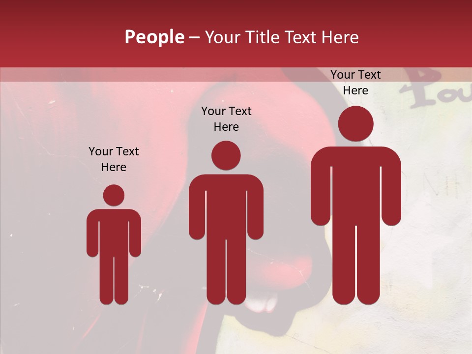 Profile Character Degradation PowerPoint Template